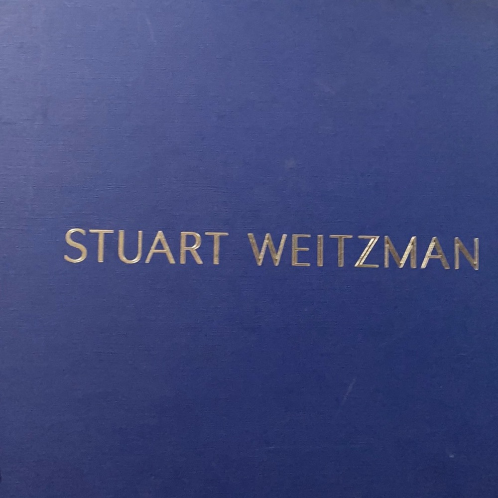 Stuart Weitzman Black Suede Womans Shoe